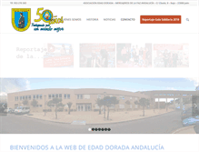 Tablet Screenshot of edaddoradaandalucia.es